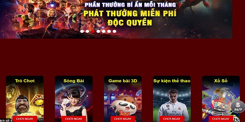 Truy cập trang chủ tạo lệnh rút thưởng