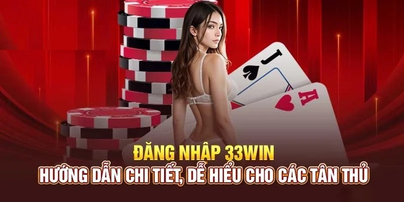 Đăng nhập 33WIN dễ dàng cho người chơi mới tham gia.