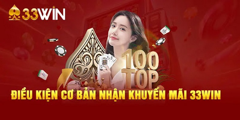 Những điều kiện quan trọng khi tham gia khuyến mãi tại 33win